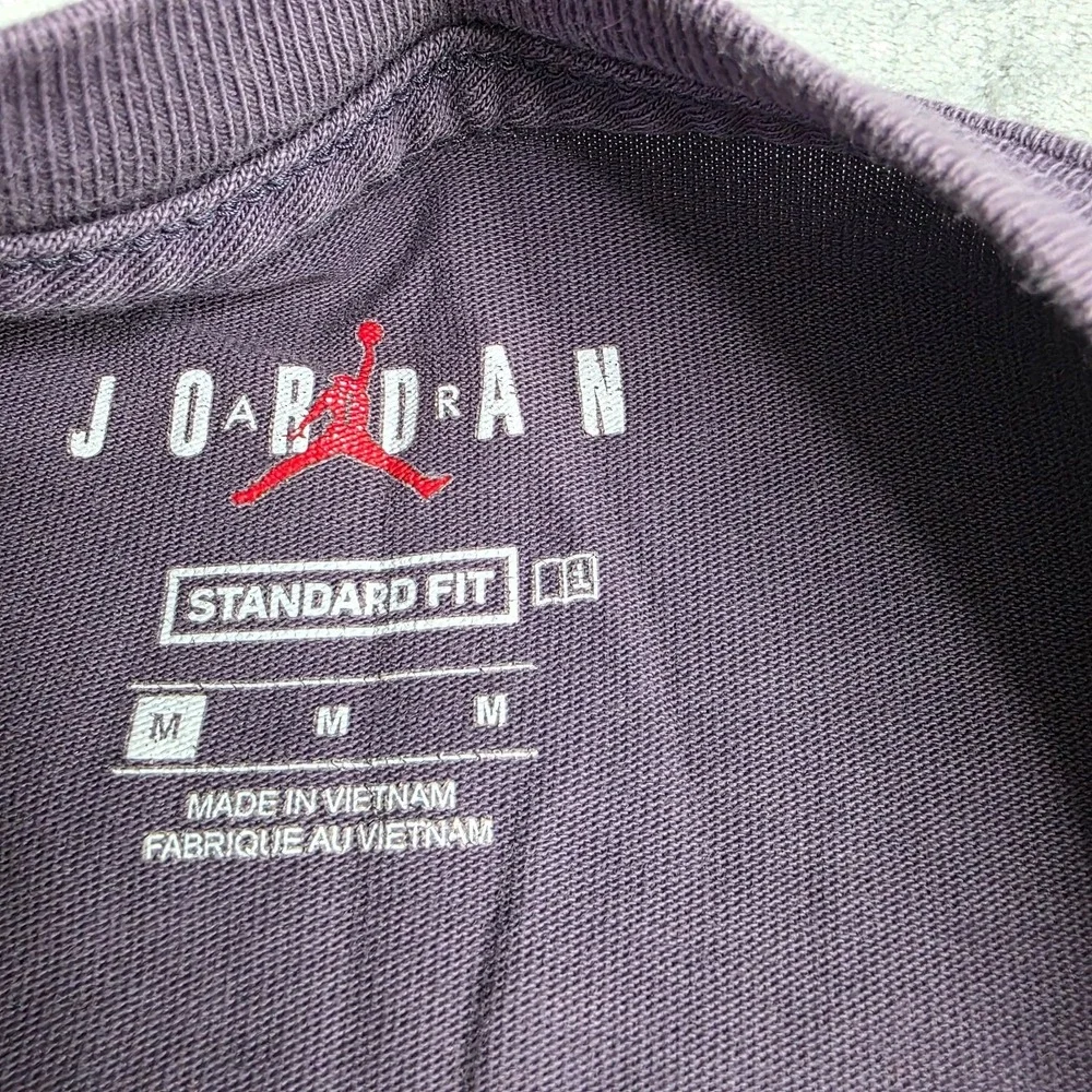 Jordan 23 Engineered Letter Print Training T-Shirt-Purple, Size Med‎